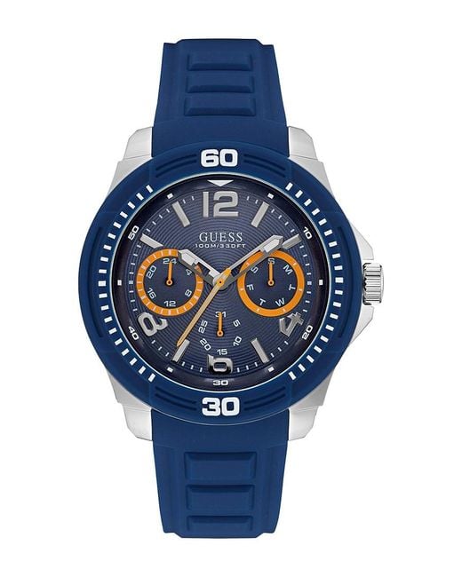 Guess Blue W0967G2 Tread Watch for men
