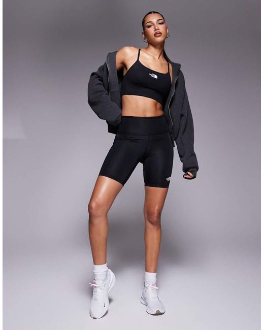 The North Face Black Flex Logo Low Support Bra