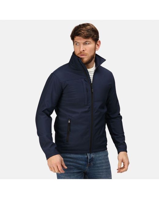 Regatta Blue Professional Octagon Ii Waterproof Softshell Jacket for men