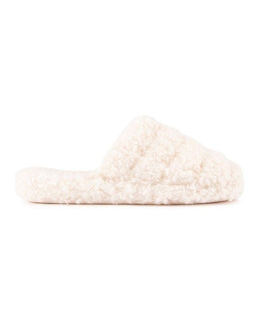 Ted Baker White Luvdey Slippers