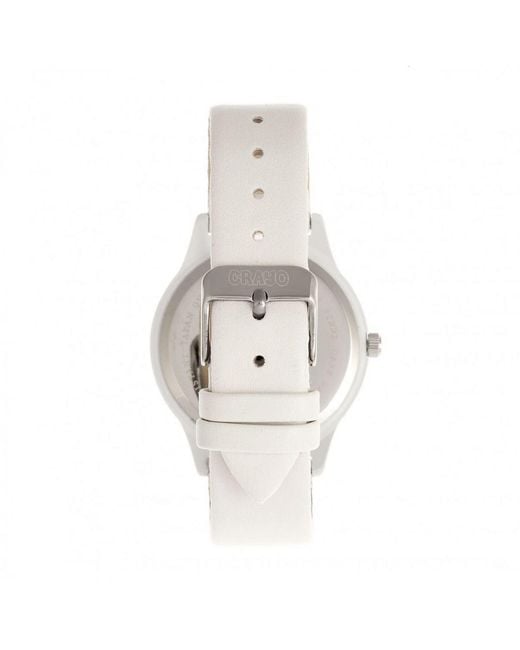 Crayo White Splat Watch