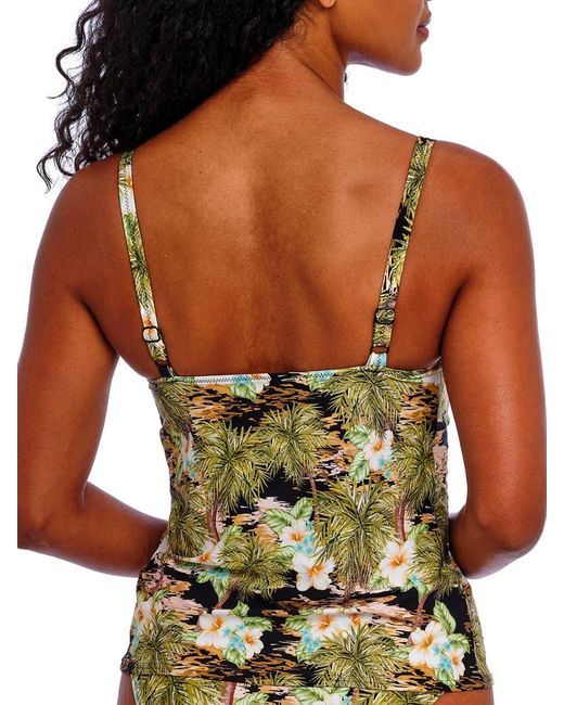 Freya Green Bahama Shores Tankini Top