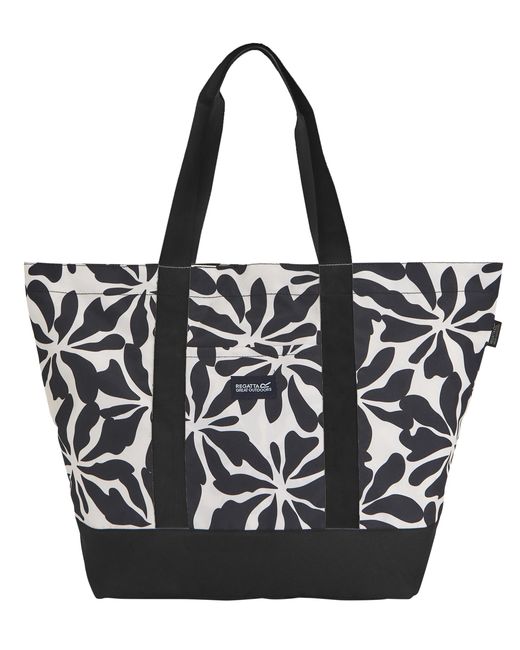 Regatta Black Beach Bagbboulder Beachbbag Abstract Floral