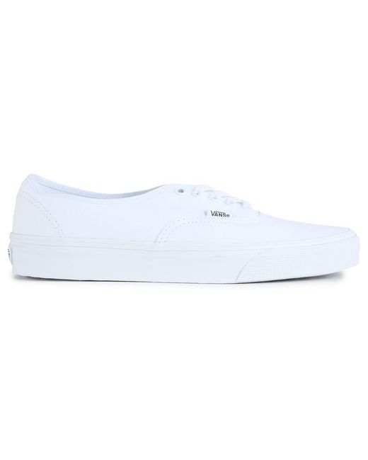 Vans White Authentic Trainers for men