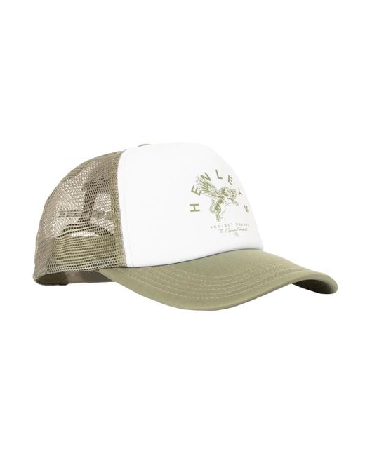 Henleys "Colhen" Trucker Cap Für Herren (Oliv) in Green für Herren