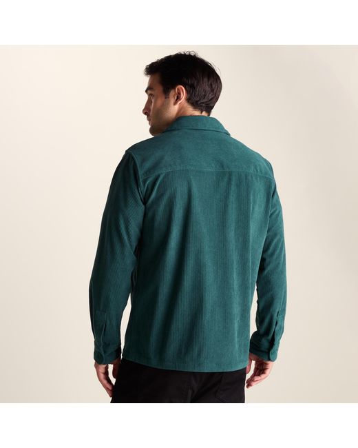 TOG24 Green Olson Chunky Corduroy Shacket for men