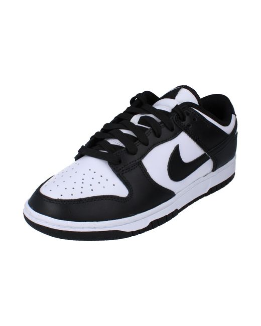 black nike retro trainers