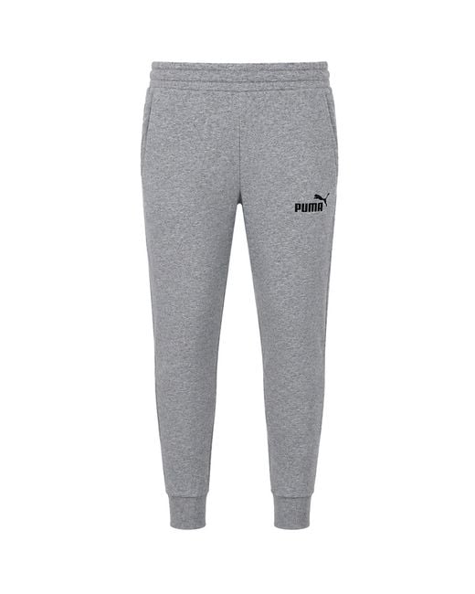 PUMA Gray Essential Slim Track Pants for men