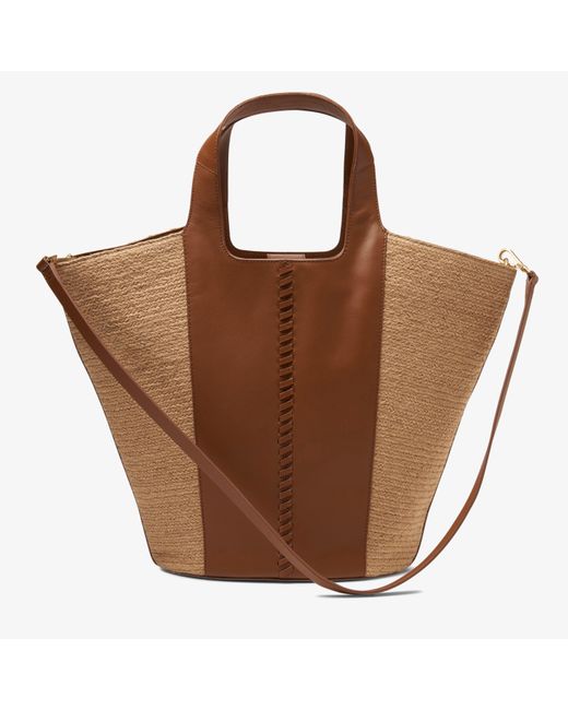 Clarks Brown Summery Large Tan Leather Bags