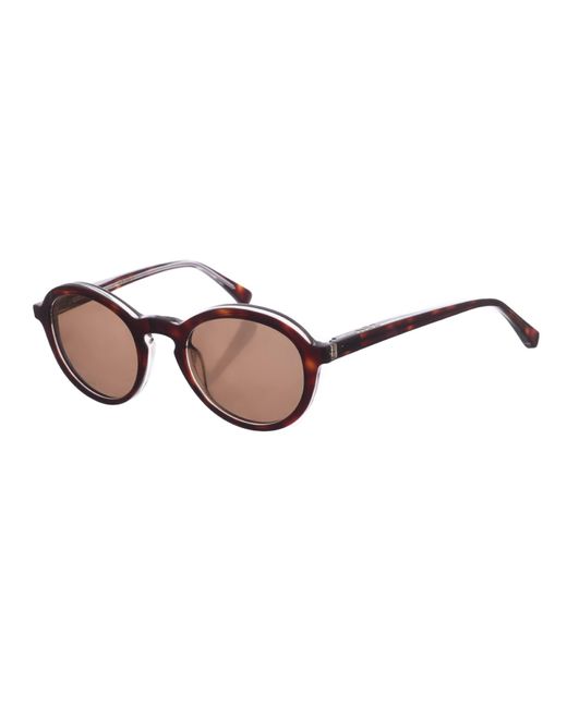 Zen Brown Z427 Round Shape Acetate Sunglasses