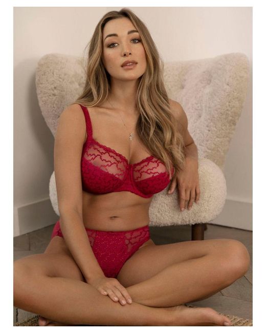 Fantasie Red Ana Side Support Bra