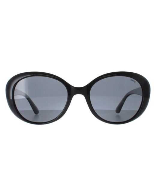 INVU Black Oval Polarized B2022