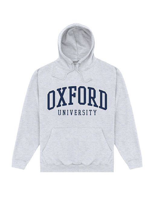 Park Fields Gray University Of Oxford Heather Hoodie Cotton