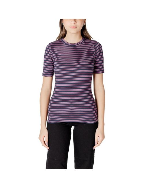 Ichi T-Shirt in het Purple