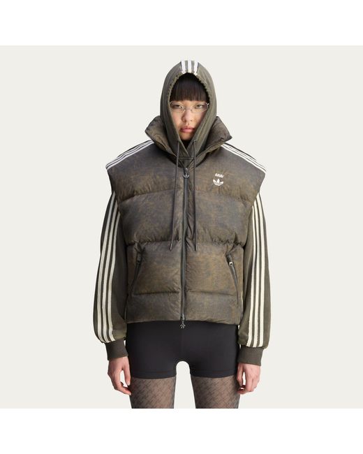 Adidas Originals Brown By Avavav Puffer Vest