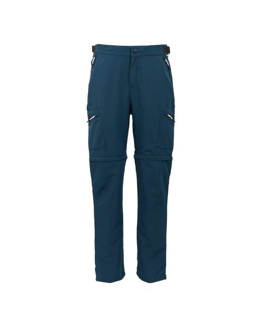 Regatta Blue Leesville Iii Zip-Off Hiking Trousers (Moonlight Denim) for men