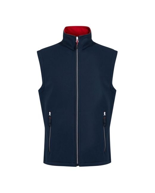 Regatta Blue Ascender Softshell 2 Layer Body Warmer /Classic) for men