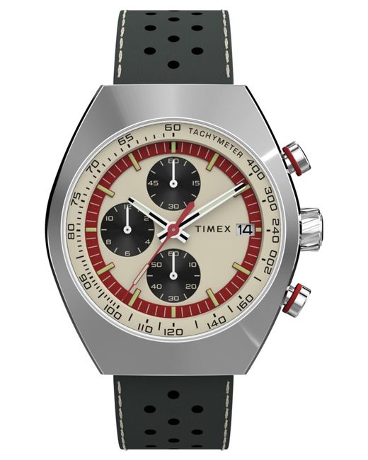 Timex Gray Trend Legacy Watch Tw2W93400 Leather for men