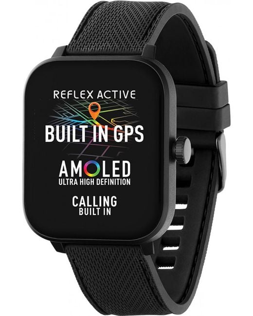 Reflex Active Black Ra44-2216 Series 44 Smartwatch