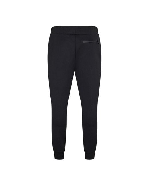 Born Rich Black Agosto Open Hem Joggers for men