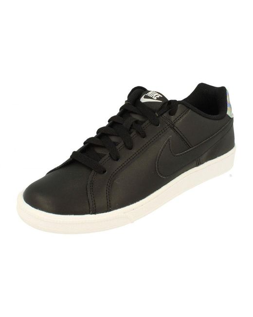 Nike Black Court Royale Trainers