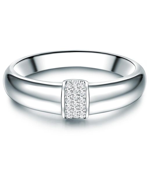Tresor 1934 Metallic Trilani Sterling Ring
