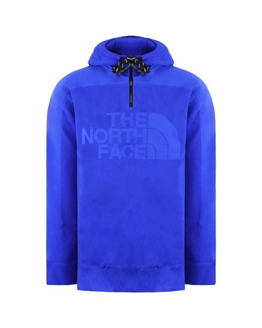 The North Face Blue Bls Logo Hoodie Cotton for men
