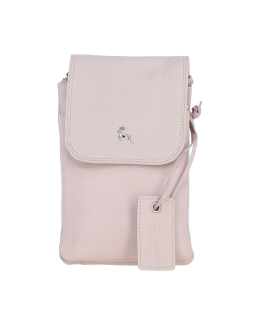 Ashwood Leather Pink 'York' Real Smartphone Crossbody Bag