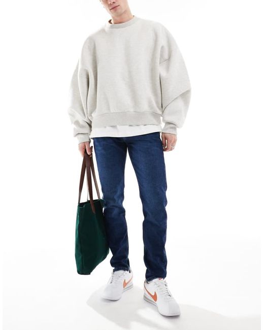 Calvin Klein White Slim Tapered for men
