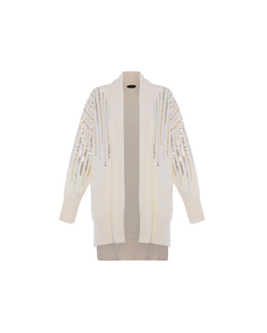 faina Jumper Wolwit in het White