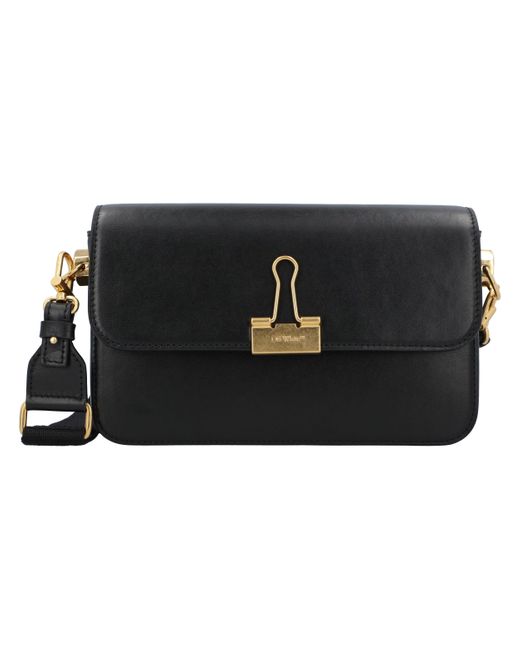 Off-White c/o Virgil Abloh Black Off Plain Binder M Shoulder Bag