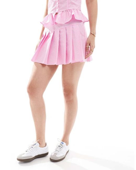 ASOS Pink Tennis Skirt Co-Ord