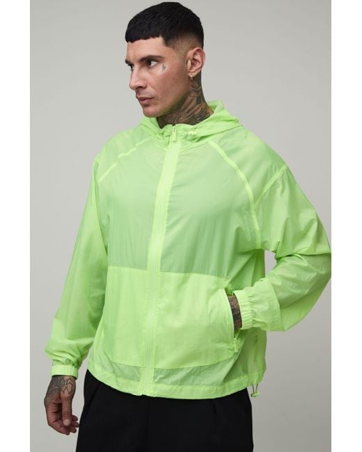 BoohooMAN Green Tall Oversized Boxy Glow for men