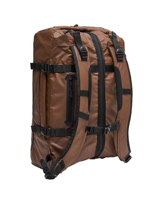 Oakley Brown 70L Road Trip Rc Duffle Bag for men