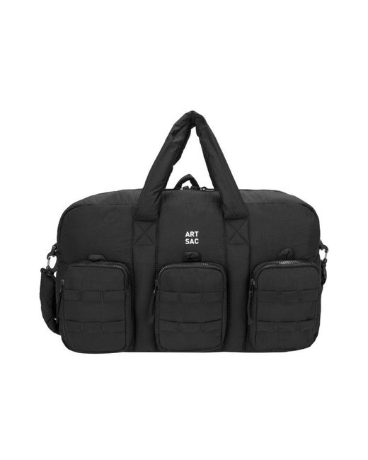 Art-sac Black Harring Padded Triple Pocket Holdall