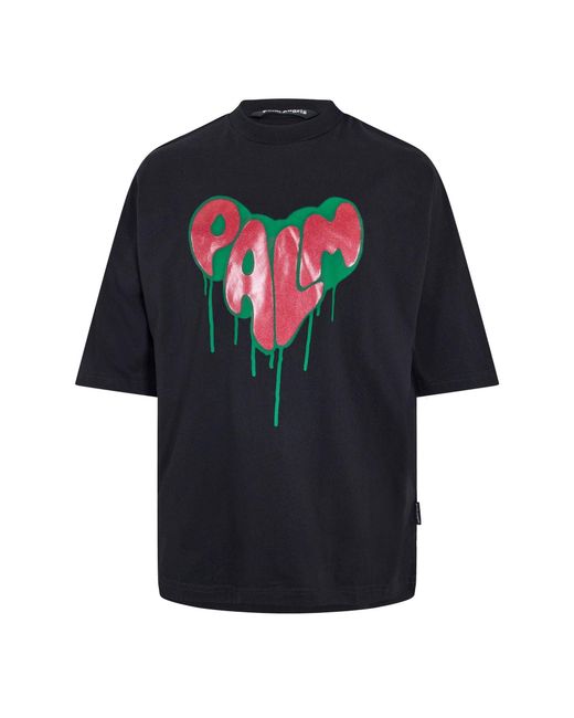 Palm Angels Black Stars Vint T for men