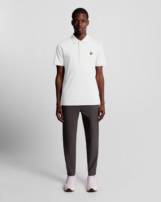 Lyle & Scott White Core Polo Shirt for men