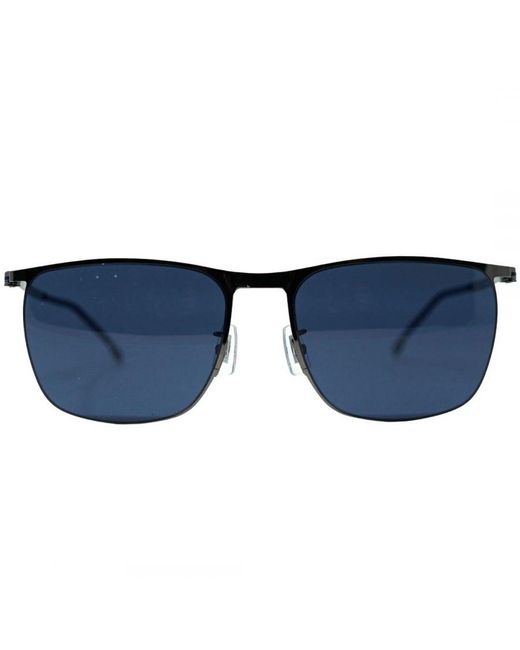 Boss Blue 1348/F/S 0Kj1 Ku Dark Sunglasses for men