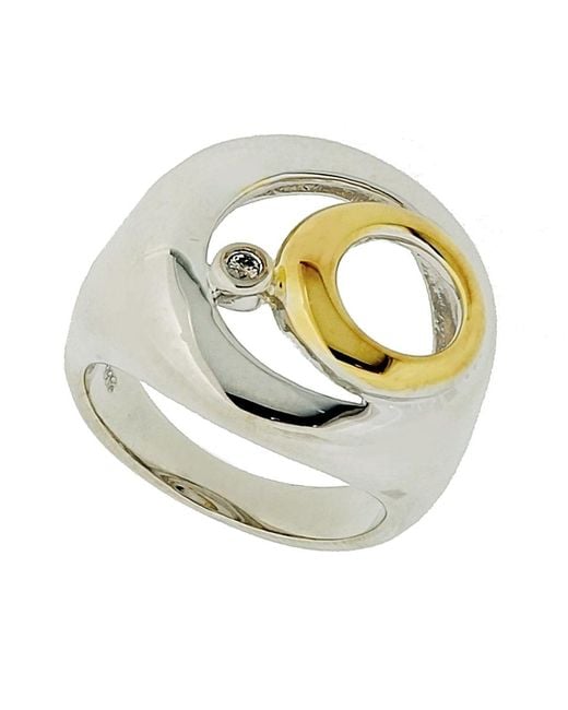 Orphelia Metallic 925 Sterling Ring