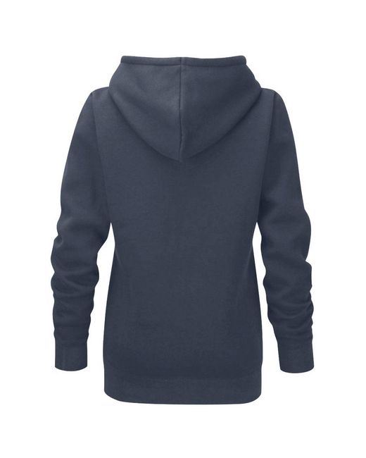 Russell Blue Ladies Authentic Hoodie (French)