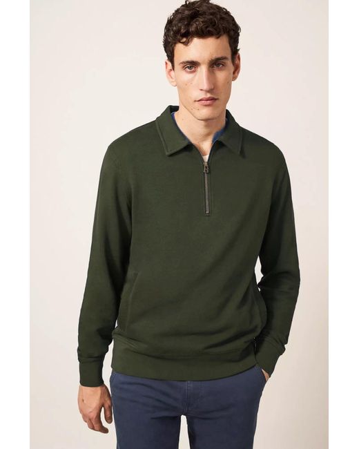 White Stuff Green Ashby Sweatshirt