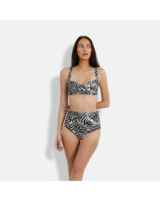 Panos Emporio Multicolor Zebra Medea Top