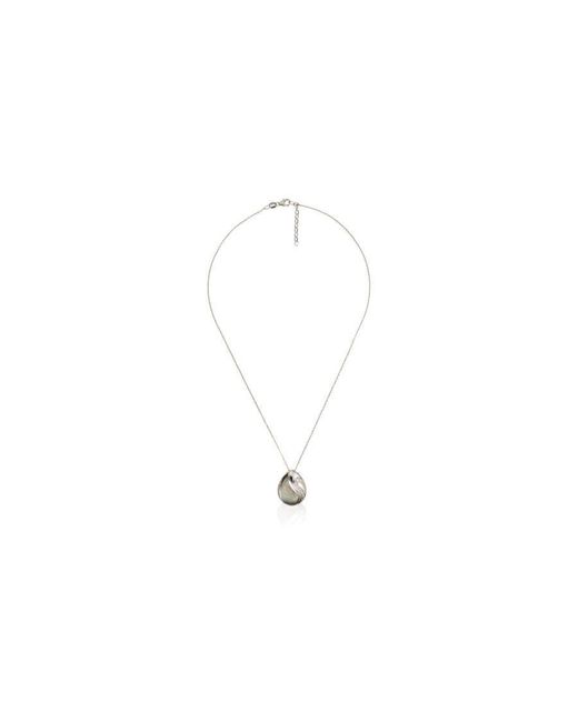 Orphelia Metallic 925 Sterling Chain With Pendant