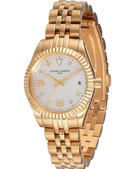 Pierre Cardin Metallic Cf-1012-Mg Ladies Watch