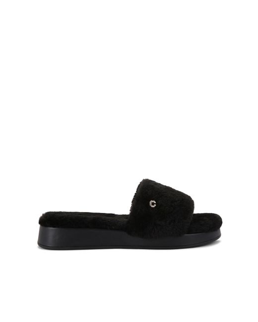 Carvela Kurt Geiger Black Slippers Cloud Cosy