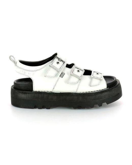Kickers Black Knox Lo Sandals