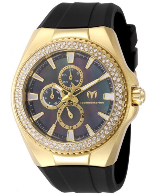 TechnoMarine Blue Tm-124025 Cruise Monogram Watch for men