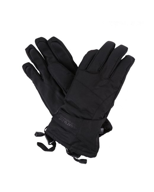 Regatta Black Adult Transition Iii Waterproof Winter Gloves Material_Synthetic