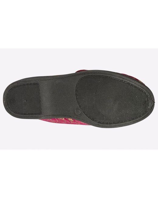 Zedzzz Red Janice Slippers