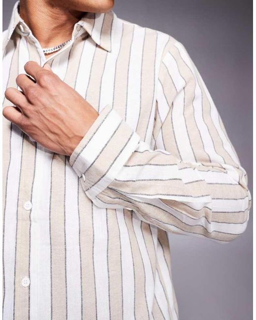 South Beach Gray Long Sleeve Shirt for men